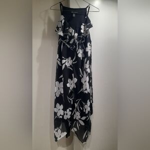 INC International Concepts Cream Maxi Wrap Skirt